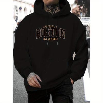 Fashion Trendy Letter  Premium Hoodie,Soft & Skin-Friendly with Adjustable Drawstring Hood, Versatile Casual Style for Year Round Wear