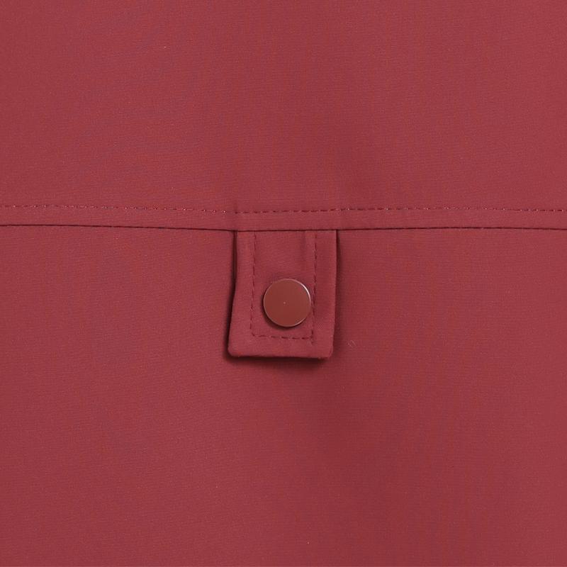 Women's Plus Size Solid Color Hooded Jacket – Drawstring Pocket Windproof Coat (Sizes 3XL-7XL) for Middle-Aged Women