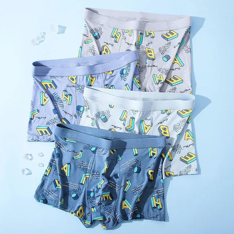 Men's Underwear Men's Boxer Shorts Teen Men's Underwear Quick Dry and Cool