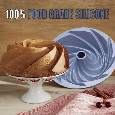 Bake Delicious Cakes, Pudding, Breads & More With This European Grade Silicone Fluted Cake Pan For Hotel/Commercial