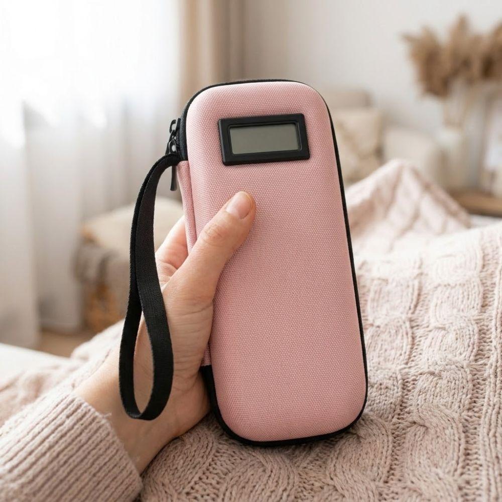 Waterproof Insulin Vial Cooling Bag Thermal Insulated Refrigerated Bag Insulin Cooler Travel Case EVA Dust-Proof