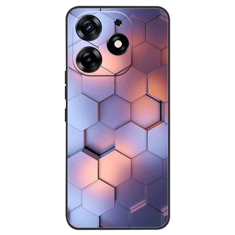 For Tecno Spark 10 Pro 10C Phone Cases Butterfly Protector Soft Silicone Back Cover for Tecno Spark10 Pro KI7 Capa Black Bumper