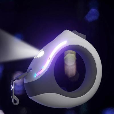 Haustier-Hundehalsband, ausziehbare LED-Hundeleine mit 3M-Klebeband – verbesserte automatische flexible Leine für Hunde, Welpen, Katzen, Nachtsicherheit