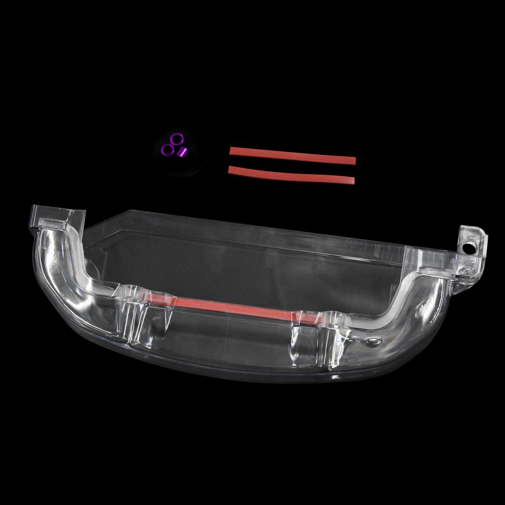 Coperchio Cinghia di Distribuzione Puleggia ingranaggio a camme Trasparente Per 92-96 Mitsubishi Lancer EVO 1-3/DSM 4g63 4g63T Policarbonato