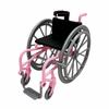1/6 Scale Miniature Wheelchair Toy Safe Plastic Material Rehabilitation Style Doll Wheelchair Accessory Realistic Design