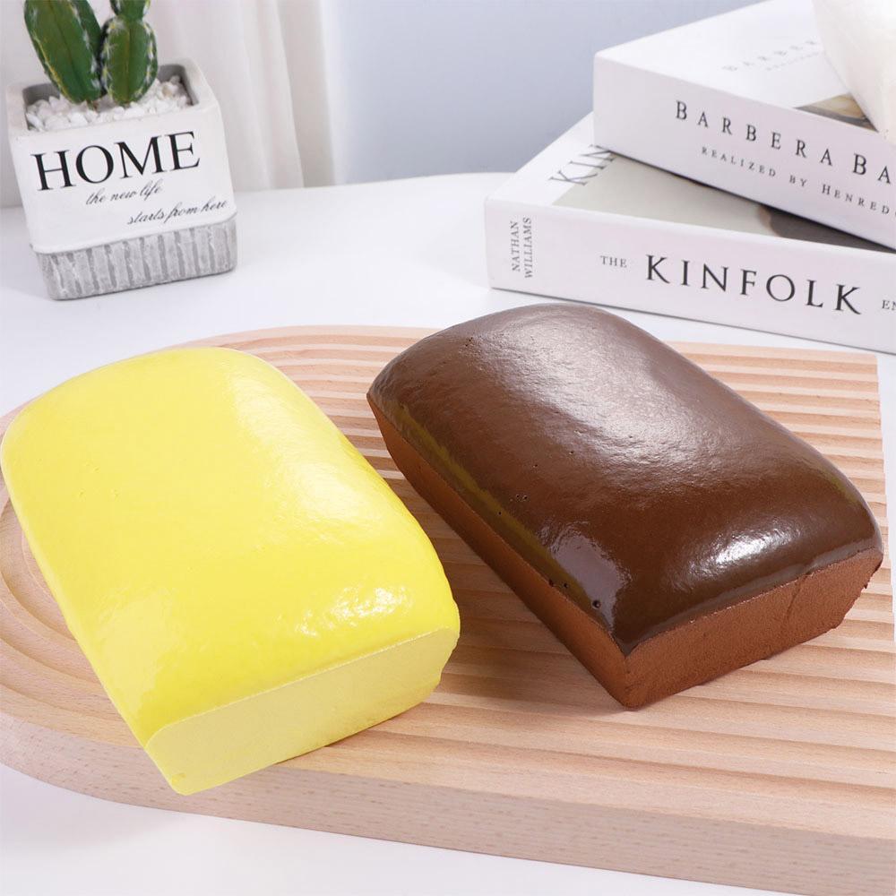 

Іграшка PU Cake Slow Rebound Toy Bread Food Pinch Music Toys Ins Bread Squeeze Toy Kids Gift фіолетовий