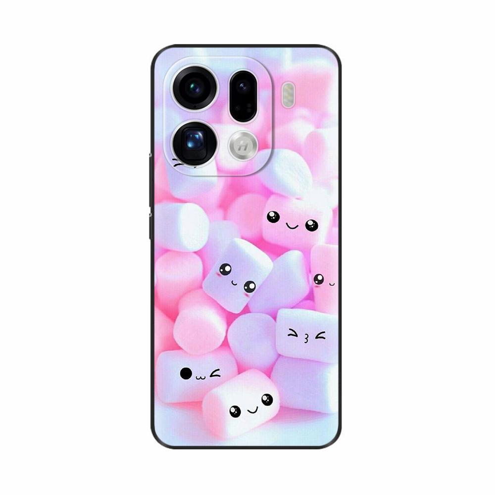 For OPPO Find X9 Find X9 Pro 5G Shockproof Case Soft TPU Silicone Phone Cover FindX9 Pro Funda Bumper Cartoon Painted Back Cover