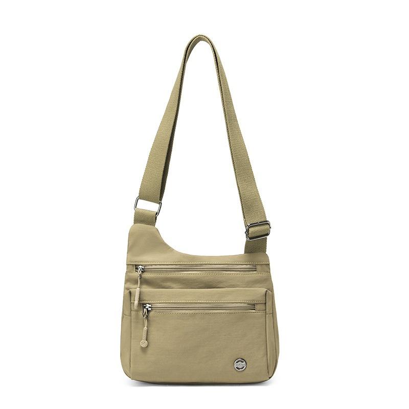 

Spring and summer new retro casual fashion lightweight multi-compartment women s shoulder bag messenger bag хакі