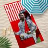 Football Player Sergio Ramos Towel Towel Beach Towel Oversized Quick Dry Towel Absorbent Soft Swim BeachTowels for Men Women