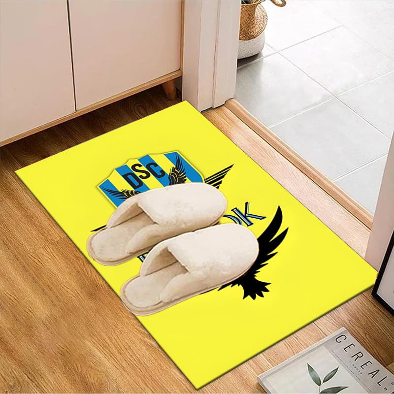 Duhok Dynamic Sports Emblem Rug Office Floor Mat - Machine Washable for Bedroom, Bedroom, Livingroom, Room Decor Fan Gifts Christmas