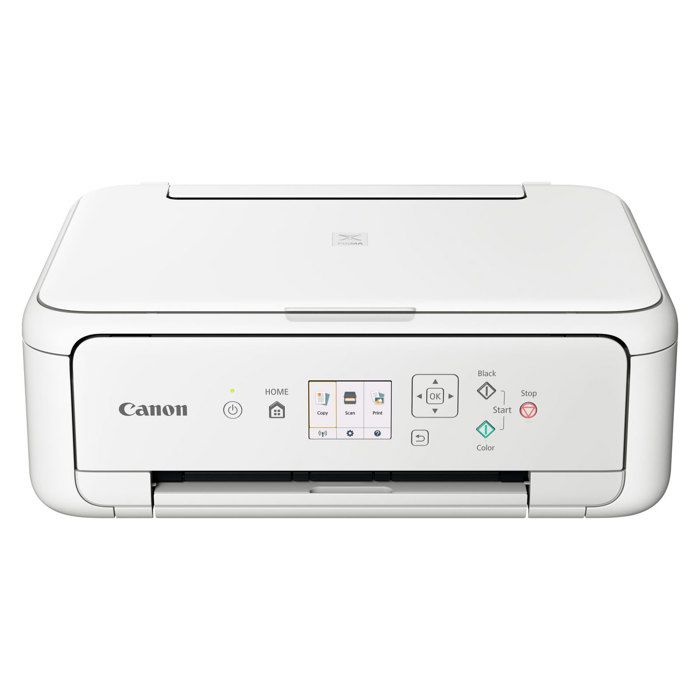 Imprimante CANON PIXMA TS5151 3-en-1 jet d'encre couleur blanche - A4