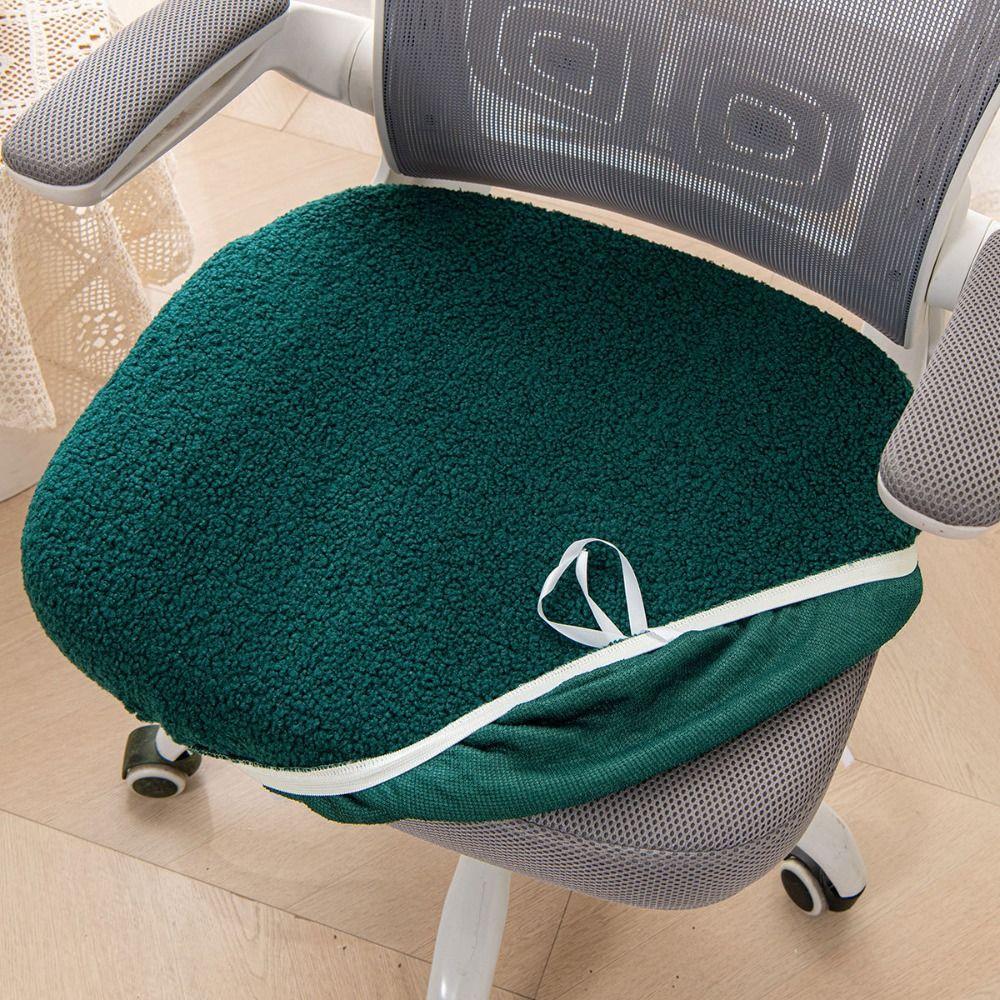 Office Chair Cover Elastic Thickened Gaming Chair Slipcover Anti-slip Removable Armchair Seat Cover for Home&Office Decoration