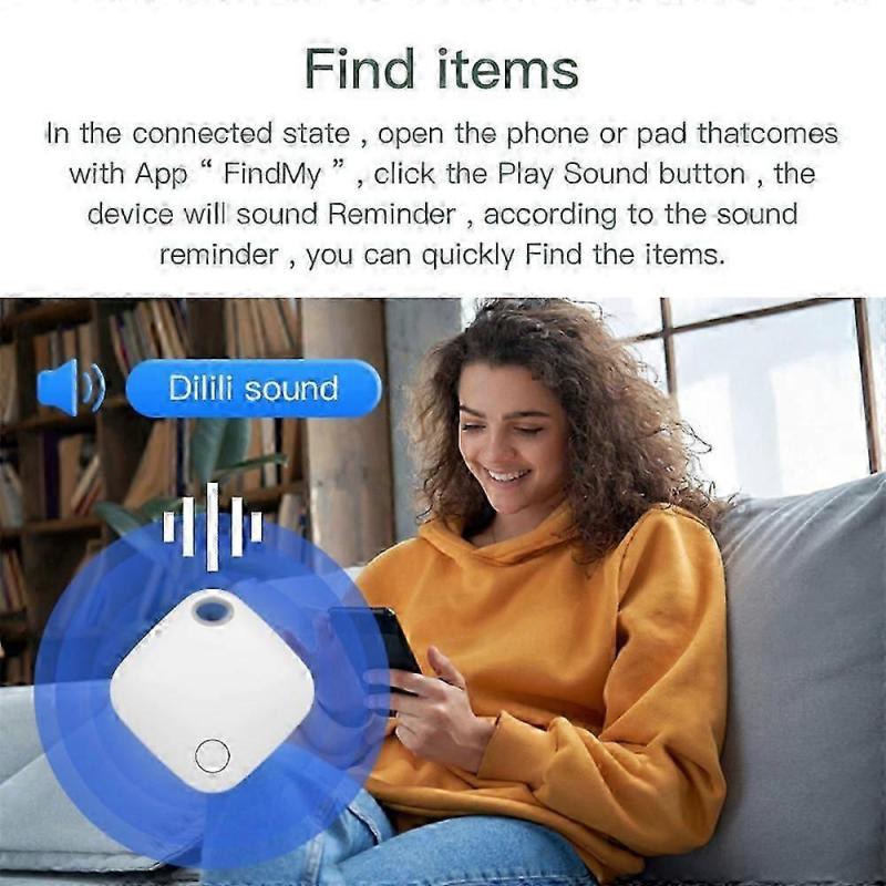Itag03 Bluetooth Finder - Anti-Loss Locator for Apple Find My with Strap