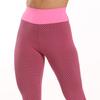 Women's High Waist Honeycomb Yoga Leggings | Butt Lifting Breathable Fitness Running Pants