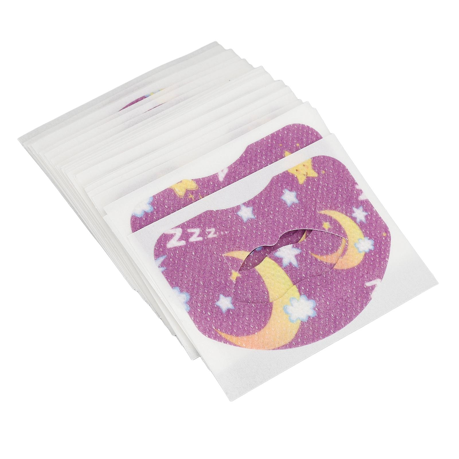 

30 шт. Пластырь для сна для носового дыхания Облегчение скрежета зубами Улучшение качества сна Коррекция рта