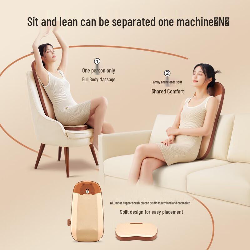 OGAWA Portable Full Body Heating Massage Cushion