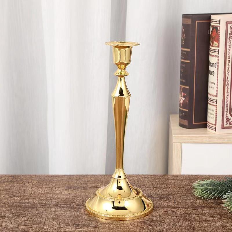 

Роскошный европейский металлический подсвечник для свадеб, отелей и домашнего декора