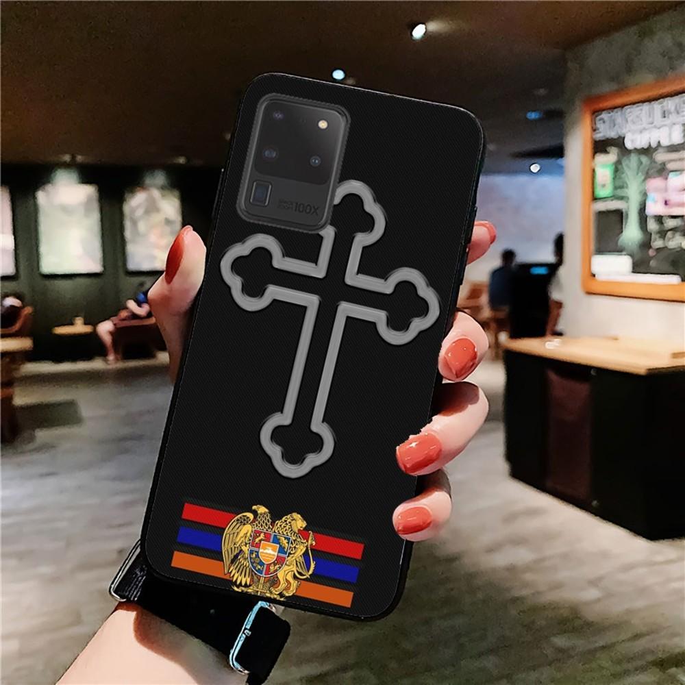 Armenia Armenians Flag Phone Case For Samsung S 9 10 20 21 22 23 30 23plus lite Ultra FE S10lite Fundas