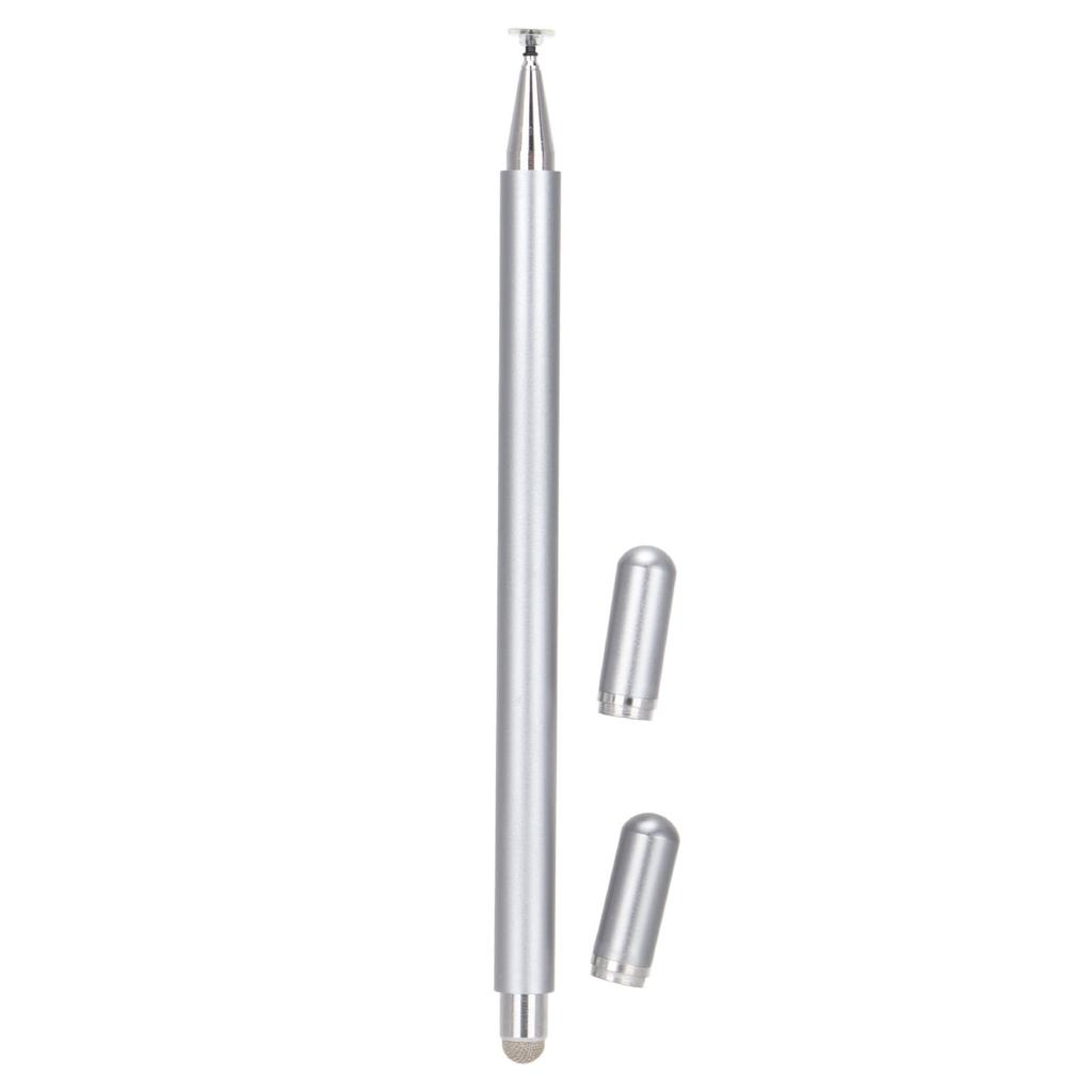 Stylus Pens 2 In 1 Accurate Control Aluminium Alloy High Durability Smart Touch PenGrey