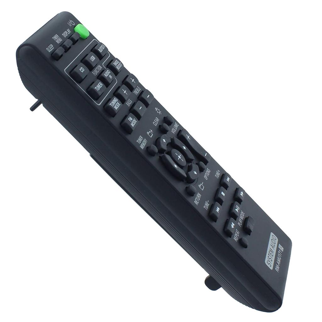 Azwok Fernbedienung Ersatz für Sony Audio System RM-AMU171 CMT-BT60 CMT-BT60B CMT-BT80W CMT-BT80WB CMT-SBT100 HCD-SBT100 CMT-SBT100B HCD-SBT100B