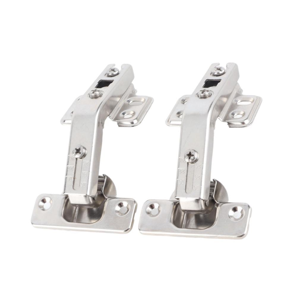 2PCS Full Overlay Corner Cabinet Hinge Concealed Hardware Lazy Susan Hinges  Kitchen Cabinet