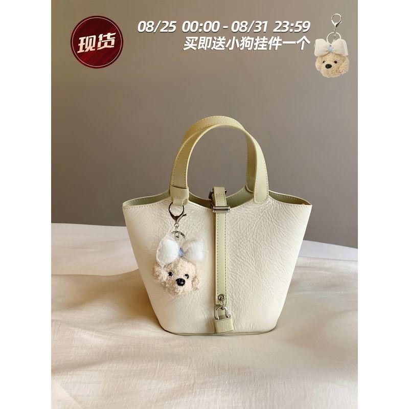 

Южный стиль Chio2nd Летний аромат Сумки-ведра Женская повседневная сумка через плечо на каждый день Летняя сумка-мессенджер Beige