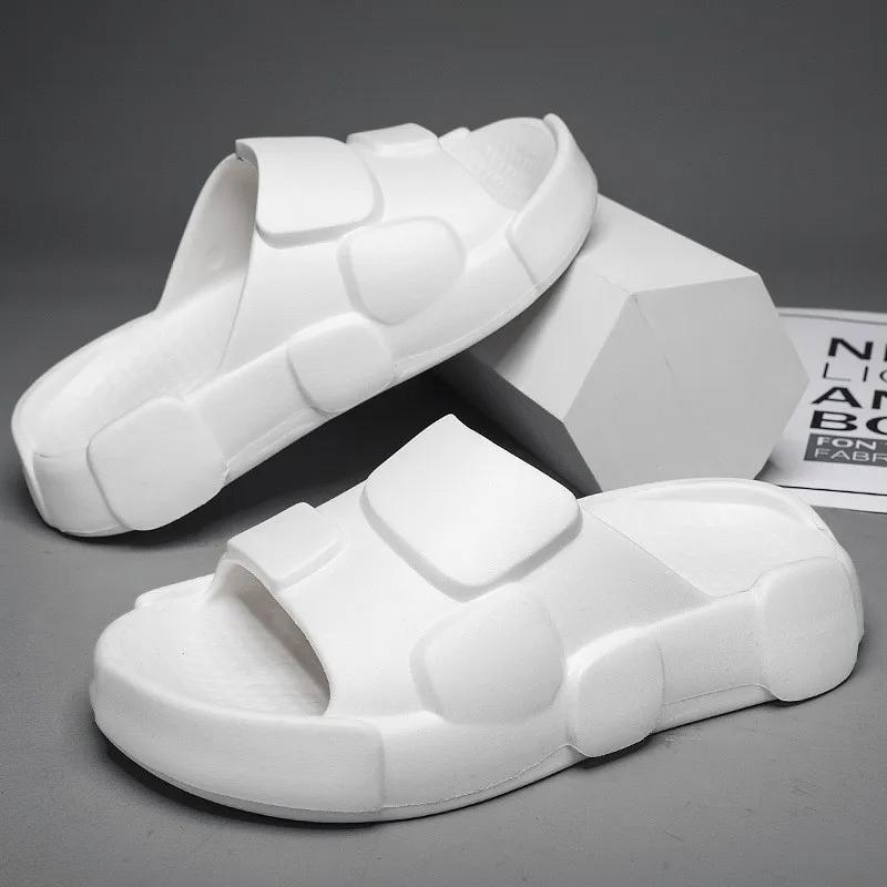 Fashion Summer New Men's Shoes Fashion All-match Casual Sports Indoor and Outdoor Flip Flops Sandals Non-slip Comfort 2024 Hot Style