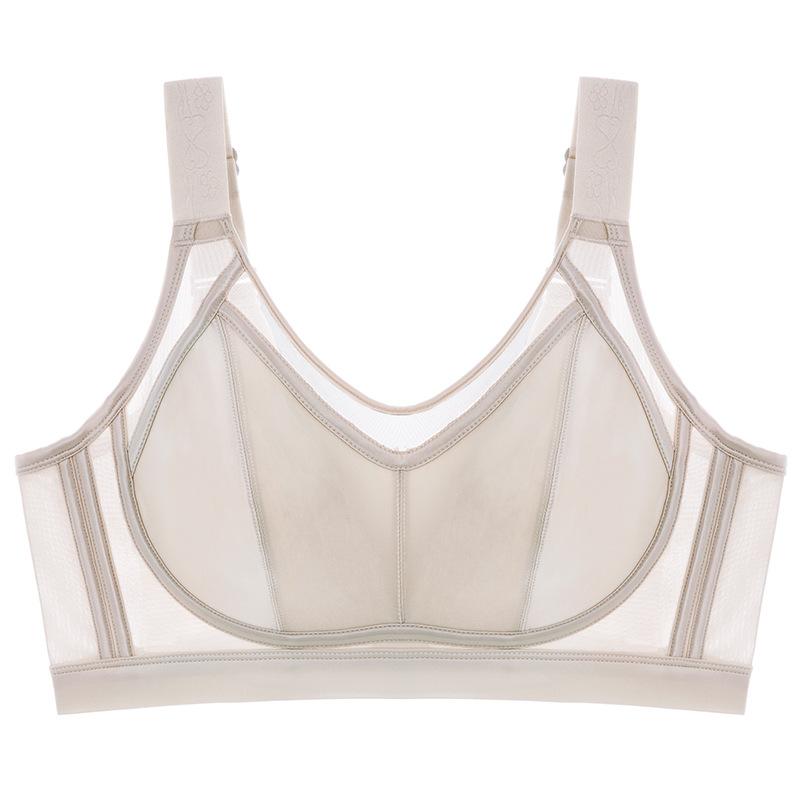 Seamless Lingerie Women's Thin Close-in Bra Anti-sagging Cushioning Breathable and Bras Without Underwire Push Up Bra