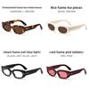 Oversized Full Frame Square Sunglasses With Protection For Stylish Travel