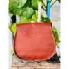 Dámská kožená crossbody kabelka z kozí kůže Nové messenger kabelky Hnědá taška