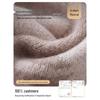 JIUMU Women's Pure Cashmere Cross Neck Scarf