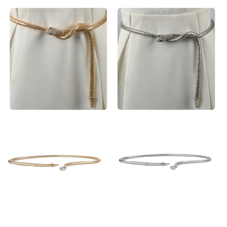 Halloween Waist Chain Shimmering Snake Chain Belt Body Chain Women Waist Jewellery Punk Chain Belt Evening Party Chain