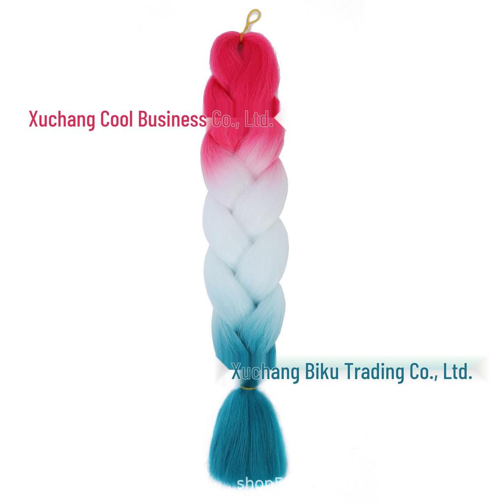 Three, Four, Five-Color Gradient High-Temp Fiber Jumbo Braid Material