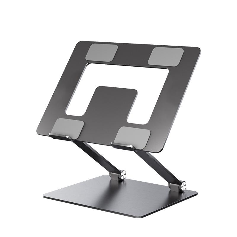 Foldable Portable Metal Laptop Stand with Enhanced Heat Dissipation