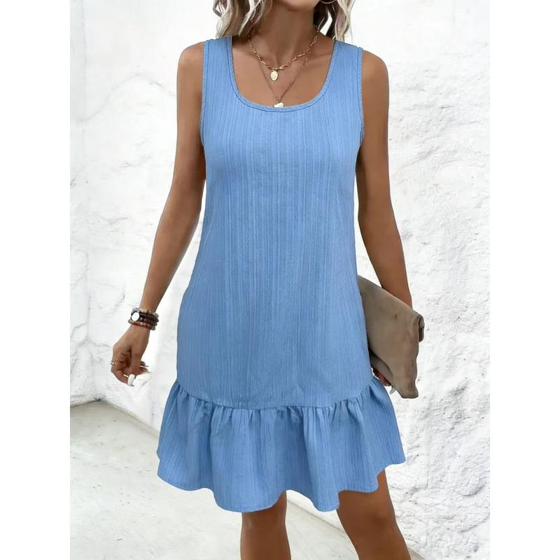 New Sleeveless Vest Dress Elegant Women