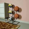 For 2/3/4/5Layers Basketball Storage Rack Indoor Children Balls Placed Rack Football Volleyball Basketball Holder Balls Metal St