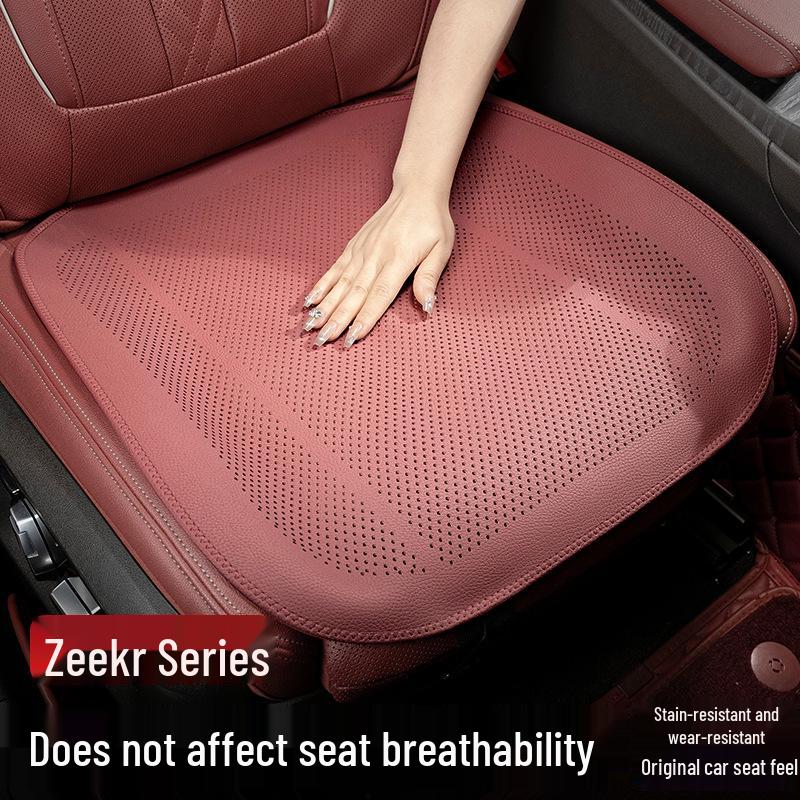 Zeekr Seat Cushion: Winter Ventilated, Breathable, All-Season Cover for Models 001/007/009/X/7X