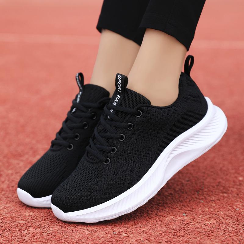 Fashion Women Sneaker Mesh Breathable Casual Running Sports Shoes Summer 2025 Jogging Walking Shoes Ladies Platform Sneakers Female Shoe
