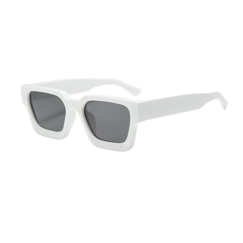 Mens Retro Square Frame Sunglasses With Uv400 Protection For Outdoor Activities And Driving