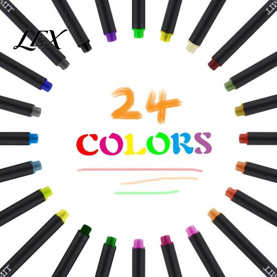 Non Smudging Drawing Pens Fine Point Pen, 0.4mm Ultra-fine Needle Tip, Waterproof Quick-drying Ink Ultra Tip Set, for Professional Illustration