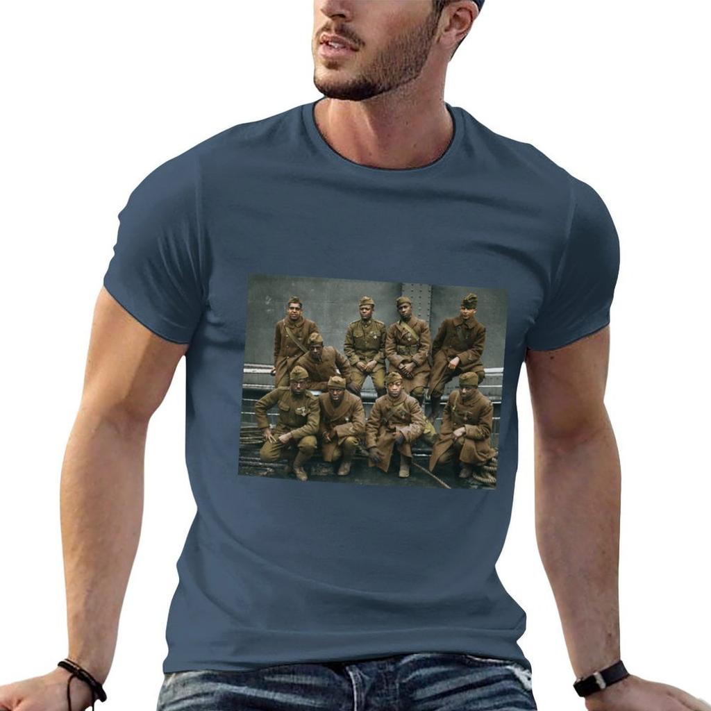 Soldiers of the th Harlem Hellfighters TShirt anime tshirt t shirt Unisex cotton Unisex t shirts graphic Tshirt