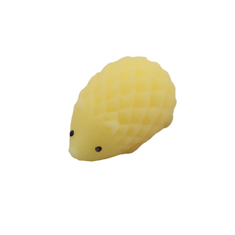 Japan Moe Small Animal Squeeze Toy: Soft Rubber Dumpling Peach