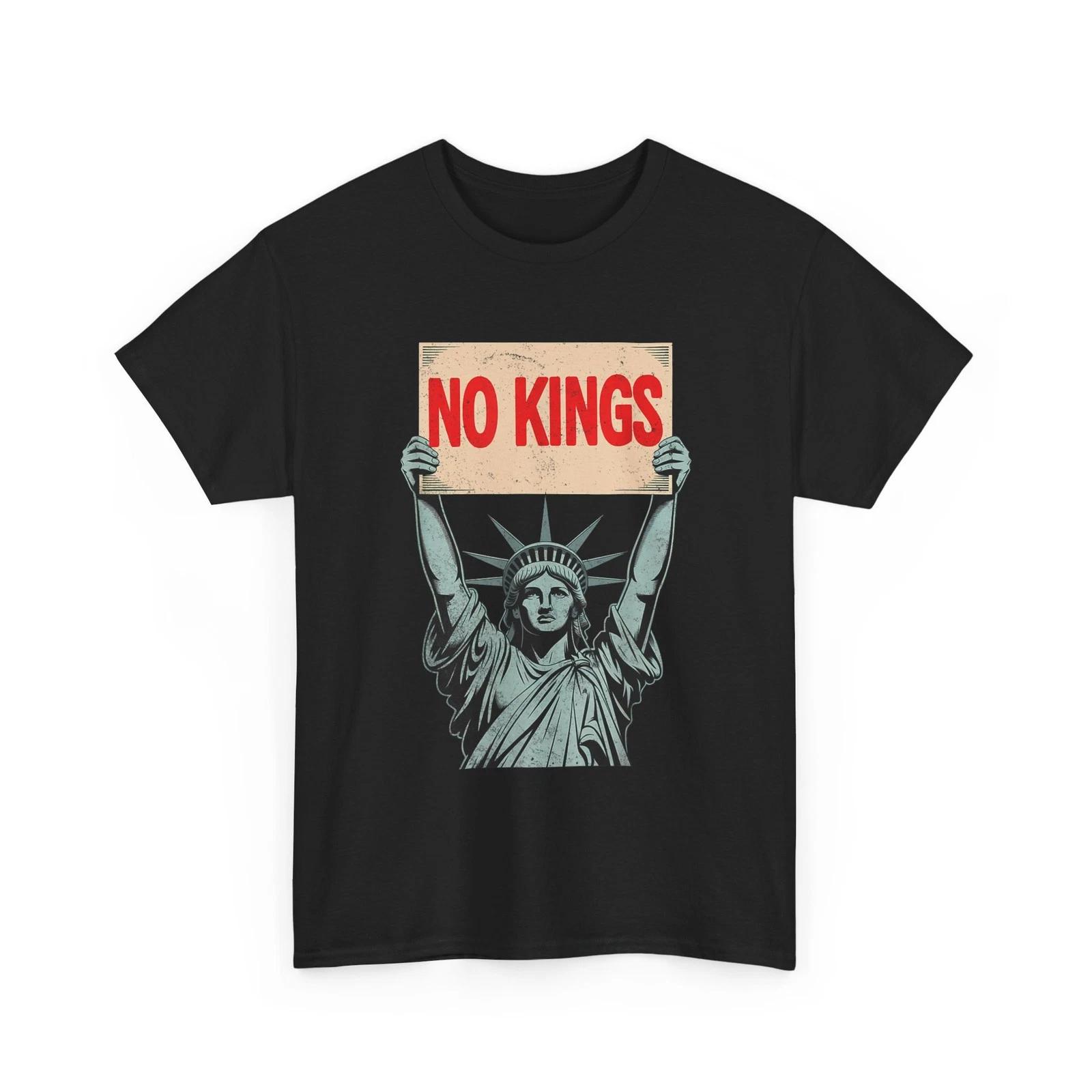 No Kings Shirt, No Kings Statue of Liberty T shirt 4XL