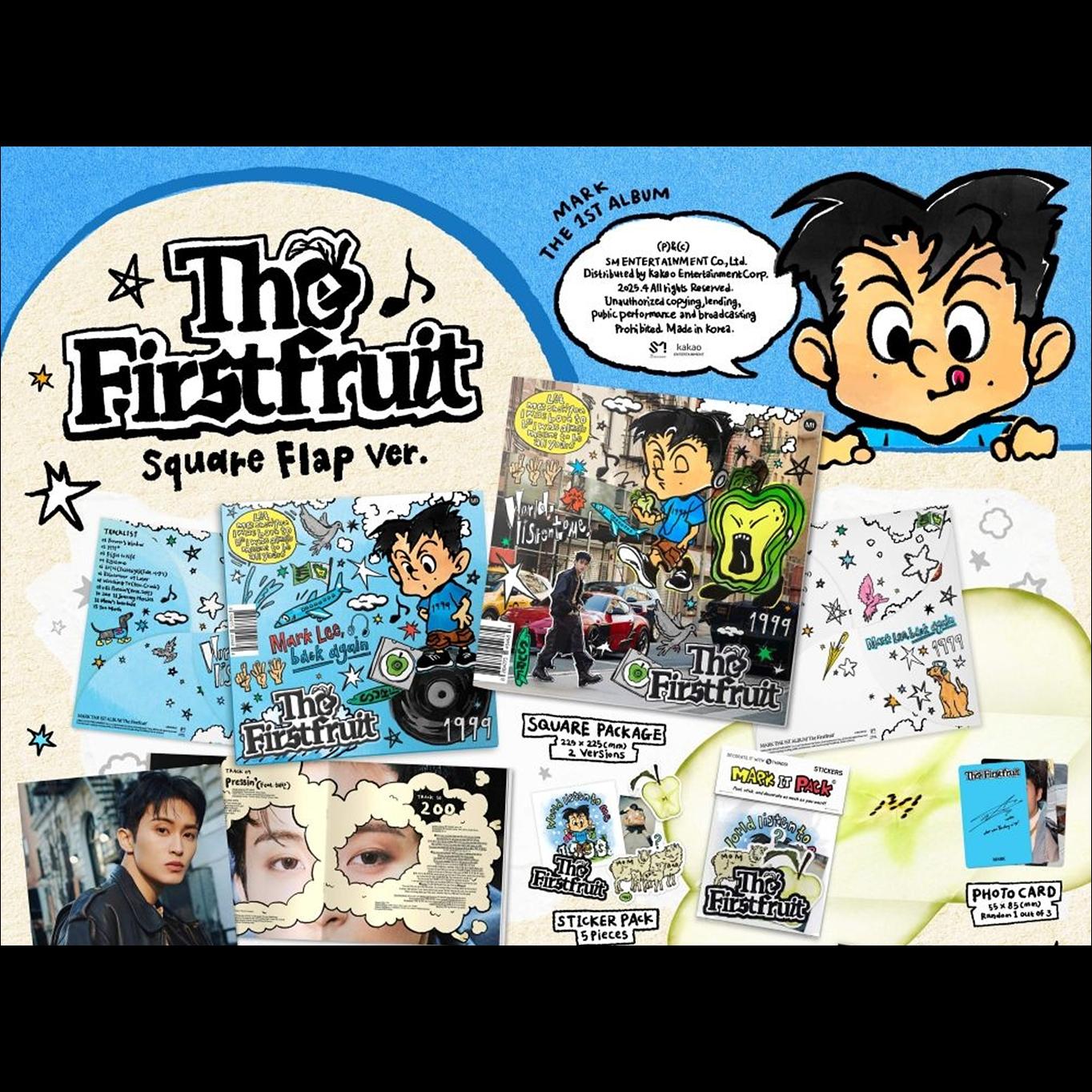 MARK (NCT) The Firstfruit Square Flap Ver. Album Buy cheaply on Joom