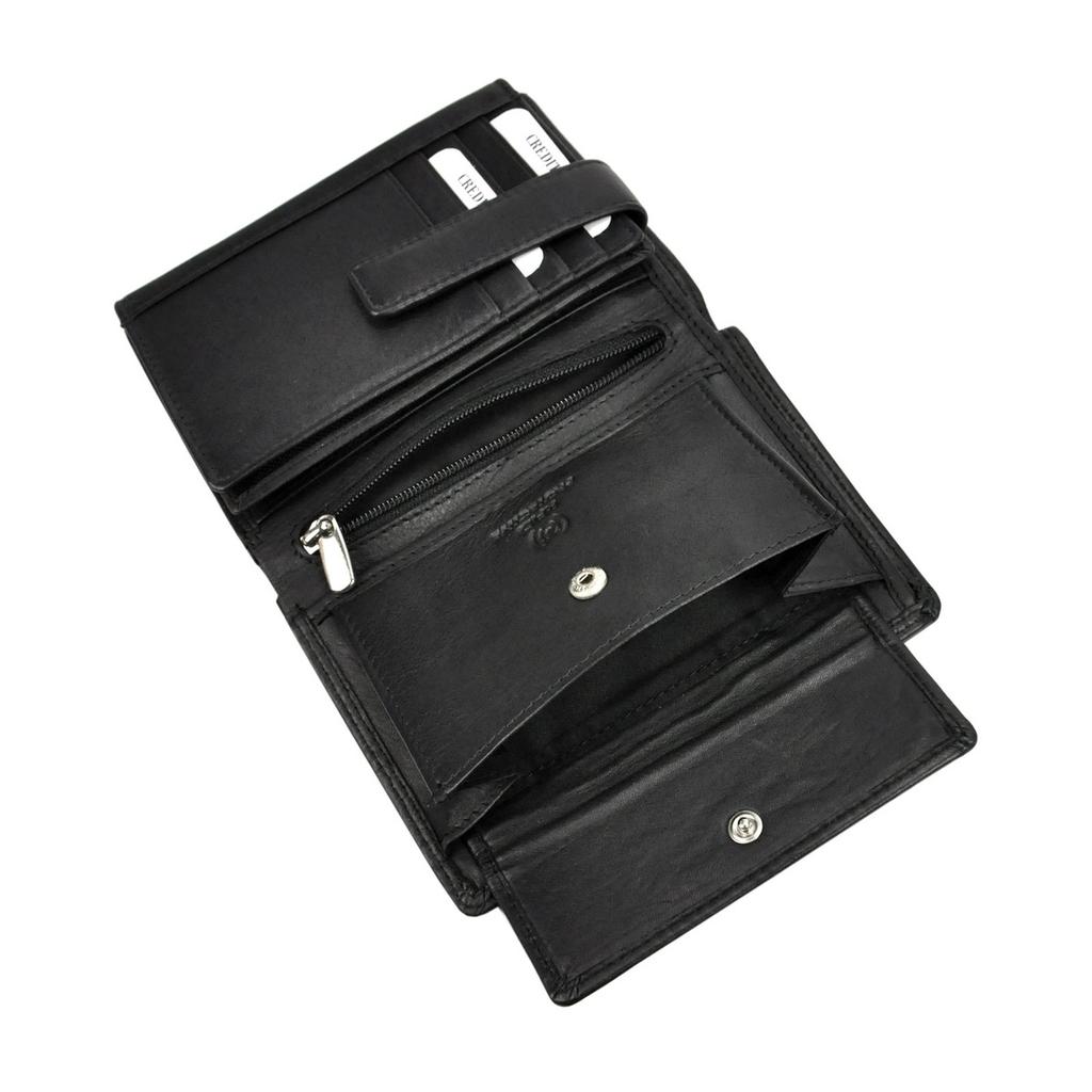 Skórzany Męski Portfel Albatross SN MW07 RFID