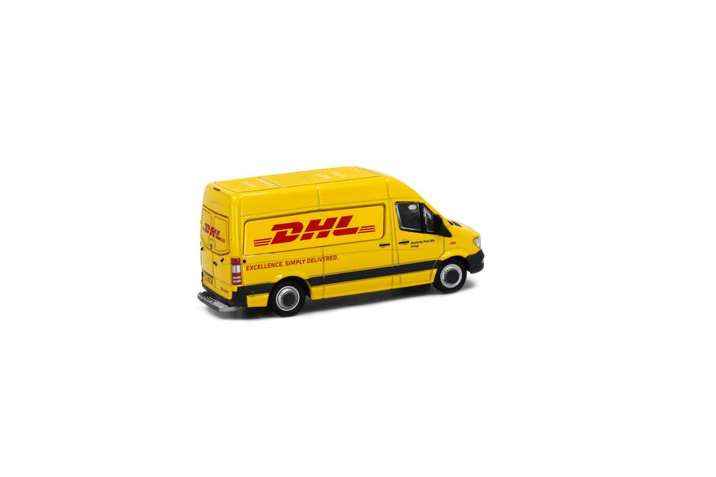Tiny City Scale Sprinter FL DHL Diecast Model Car 1/76 No.90 Mercedes-Benz