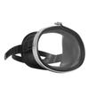 Free Diving Goggles HD Tempered Glass PVC Oval Shape Anti Fog Single Lens Scuba Goggles for