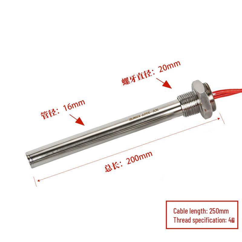 Stainless Steel Single-Head Electric Heating Rod