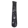 Alignment Stick Cover PU and Velvet Portable Alignment Rods Scratchproof Protector for Training Black