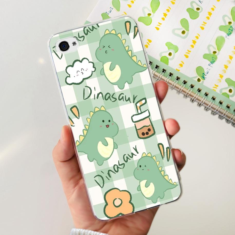 For iPhone 4 Case iPhone 4s Cover New Fashion Marble Transparent TPU Soft Silicone Funda For iPhone4 iPhone4s A1431 A1387 Bumper